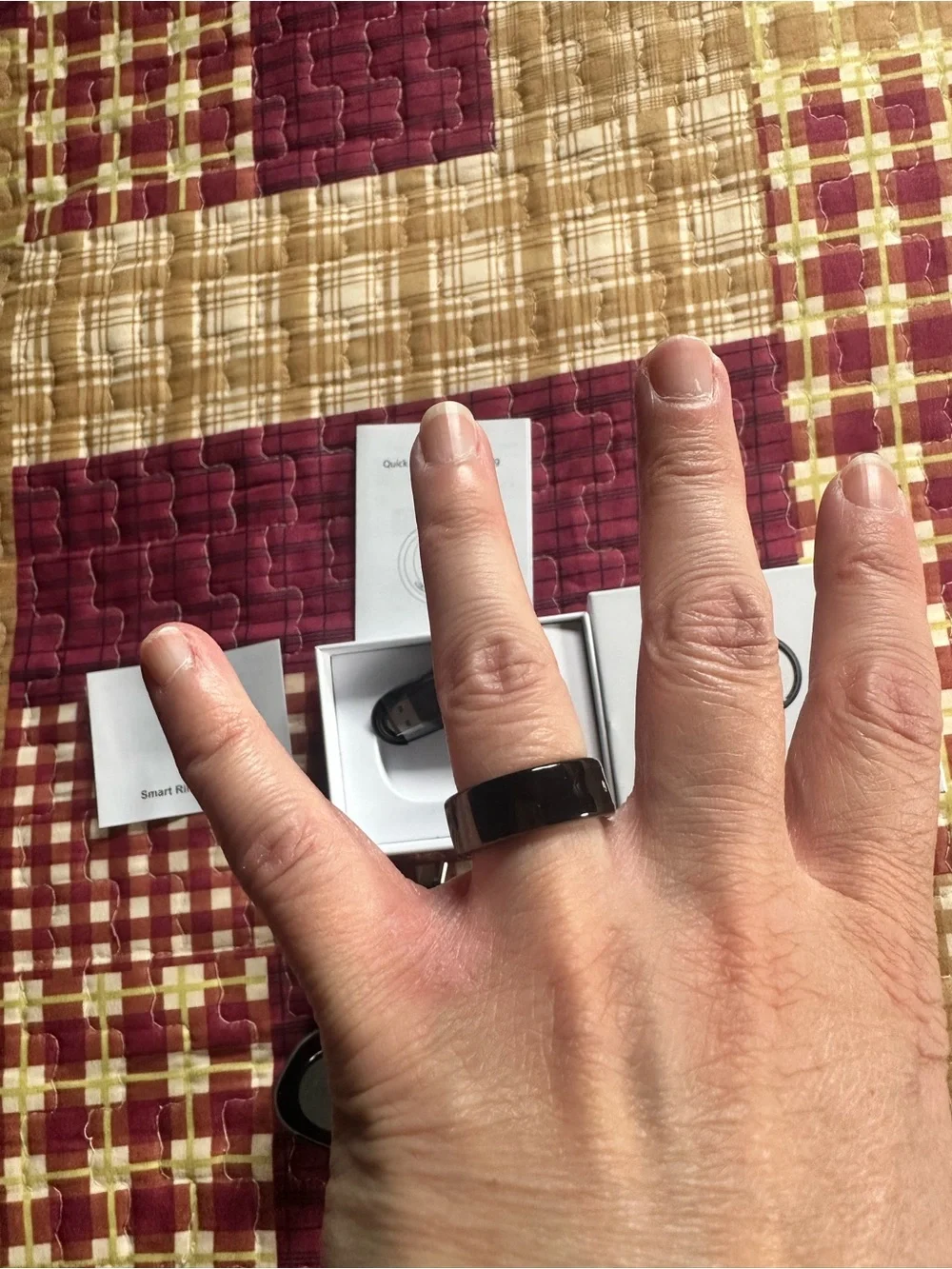 Smart Ring Wireless Charging Kit - Black